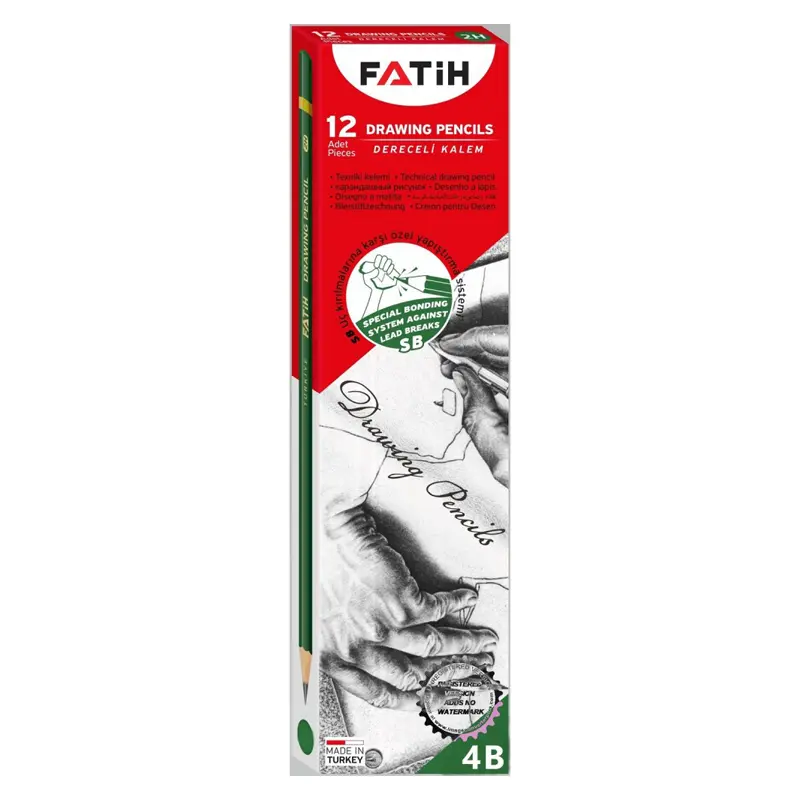 FATİH 12’Lİ 4B DERECELİ KALEM