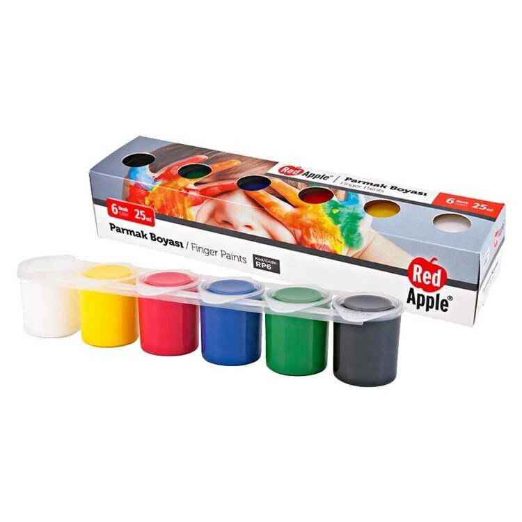 Red Apple Akrilik Boya 6 Renk 25 ml