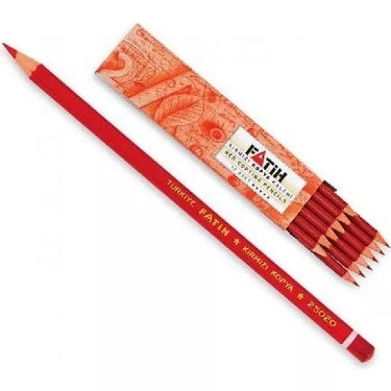 FATİH 12’Lİ  KIRMIZI KOPYA  KALEMİ