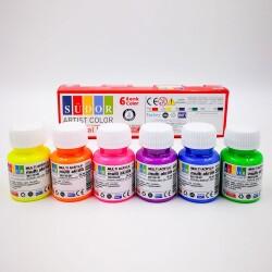 Red Apple Parmak Boya 6 Renk 25 ml