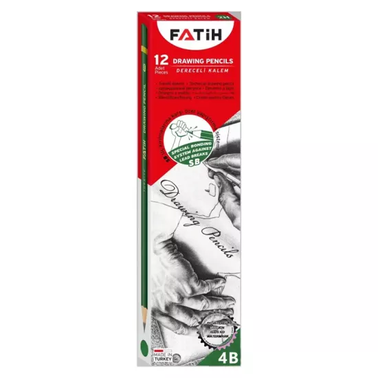 FATİH 12’Lİ 4B DERECELİ KALEM