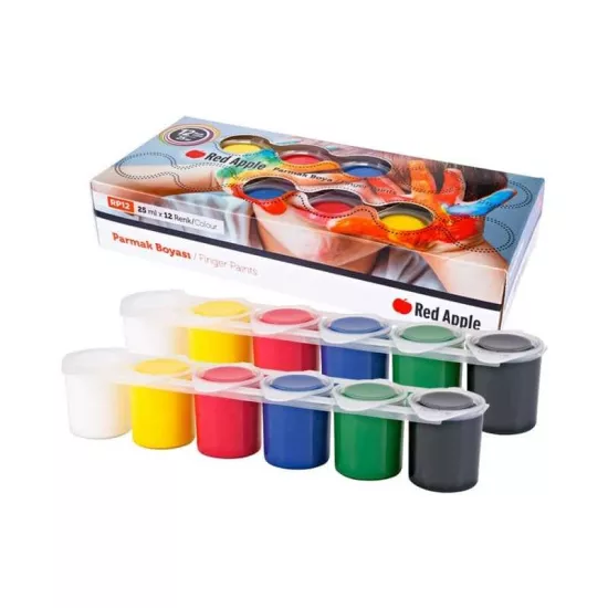Red Apple Akrilik Boya 12 Renk 9 Ml